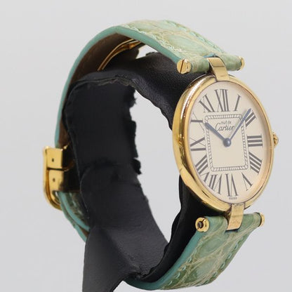 Cartier Must Vendome Quartz Ivory Dial Watch — view 2
