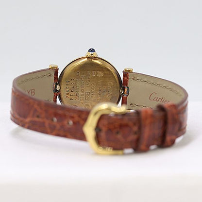 Cartier Guaranteed and in Must Vendome Quartz Ivory Dial Watch — view 4