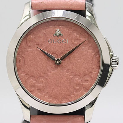 Gucci Timeless 126.4 Quartz Pink Dial Watch