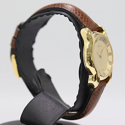Gucci Quartz Gold Dial Watch — view 2