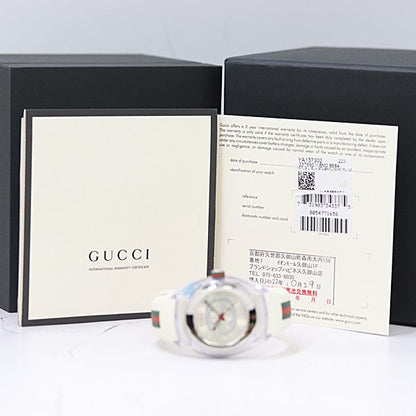 Gucci Sync 137.3 Date Quartz Metallic Dial Watch — view 5