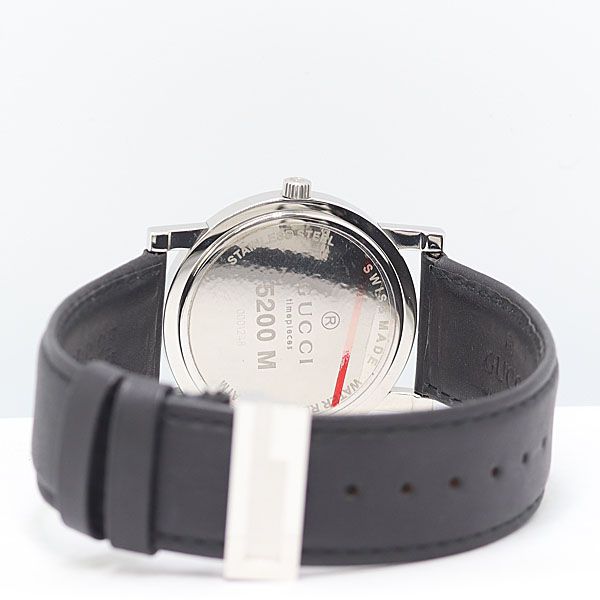 Gucci Quartz Date Red Green Dial Watch — view 4