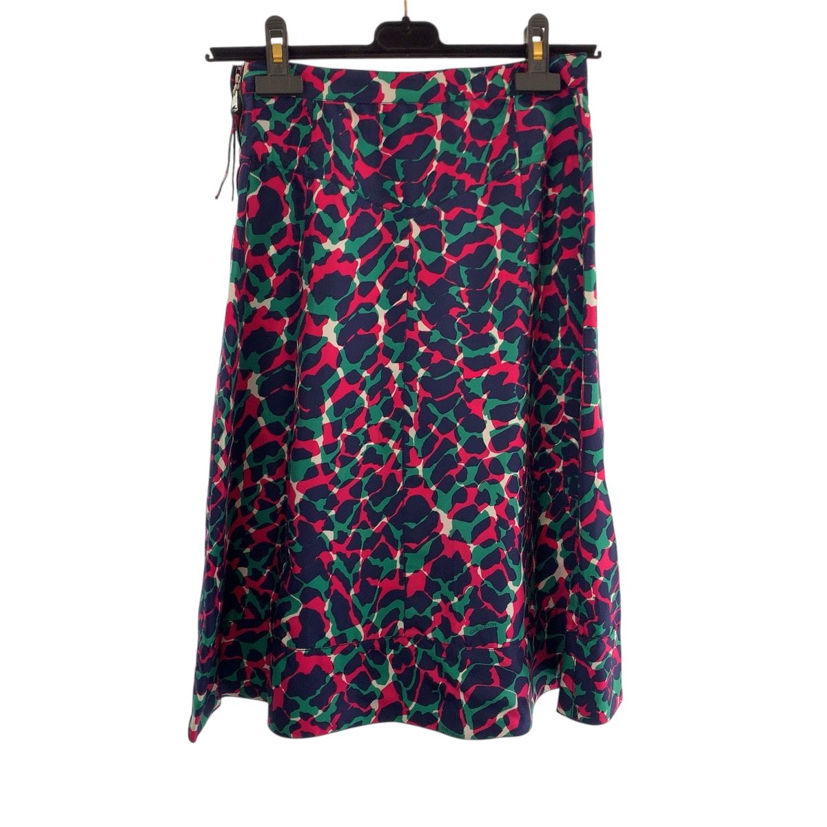 Louis Vuitton 36 Multicolor Silk Skirt Knee Length