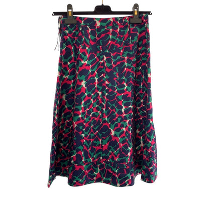 Louis Vuitton 36 Multicolor Silk Skirt Knee Length