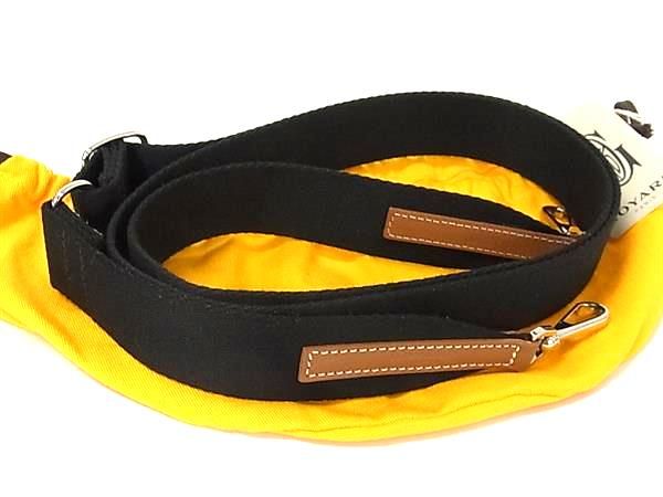 Goyard Shoulder Strap for Canvas Leather Bag Belt Black Brown