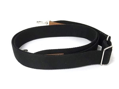 Goyard Shoulder Strap for Canvas Leather Bag Belt Black Brown — view 2