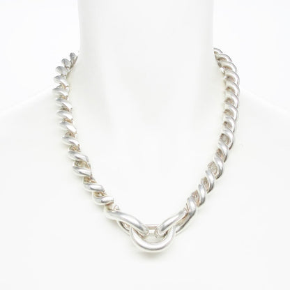 Hermes Necklace Torsade Silver — view 2