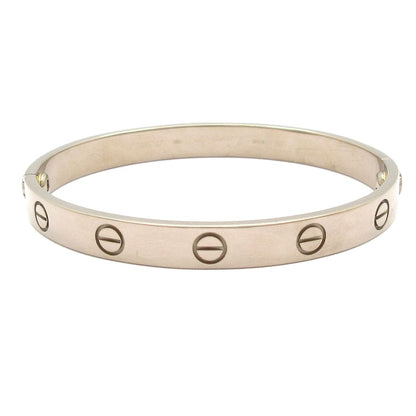 Cartier Bangle Love Bracelet 18k White Gold Vintage