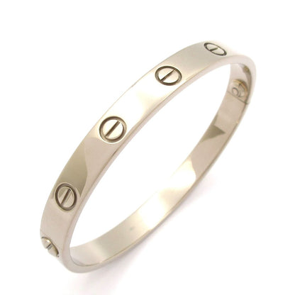 Cartier Bangle Love Bracelet 18k White Gold Vintage — view 6