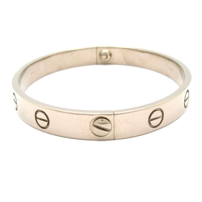 Cartier Bangle Love Bracelet 18k White Gold Vintage — view 2