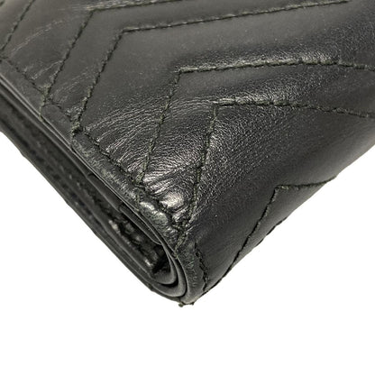Gucci Coin Case GG Marmont Black Leather — view 7