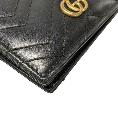 Gucci Coin Case GG Marmont Black Leather — view 6