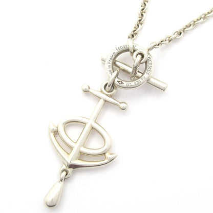 Hermes Necklace Grand Largechaine D'ancre Silver Ankari — view 3