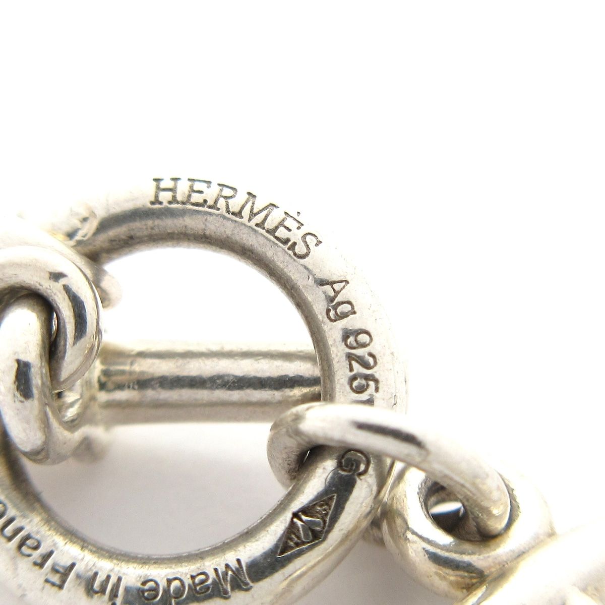 Hermes Necklace Grand Largechaine D'ancre Silver Ankari — view 5