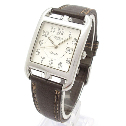Hermes Watch Capecod External Belt Buckle Ivory — view 2