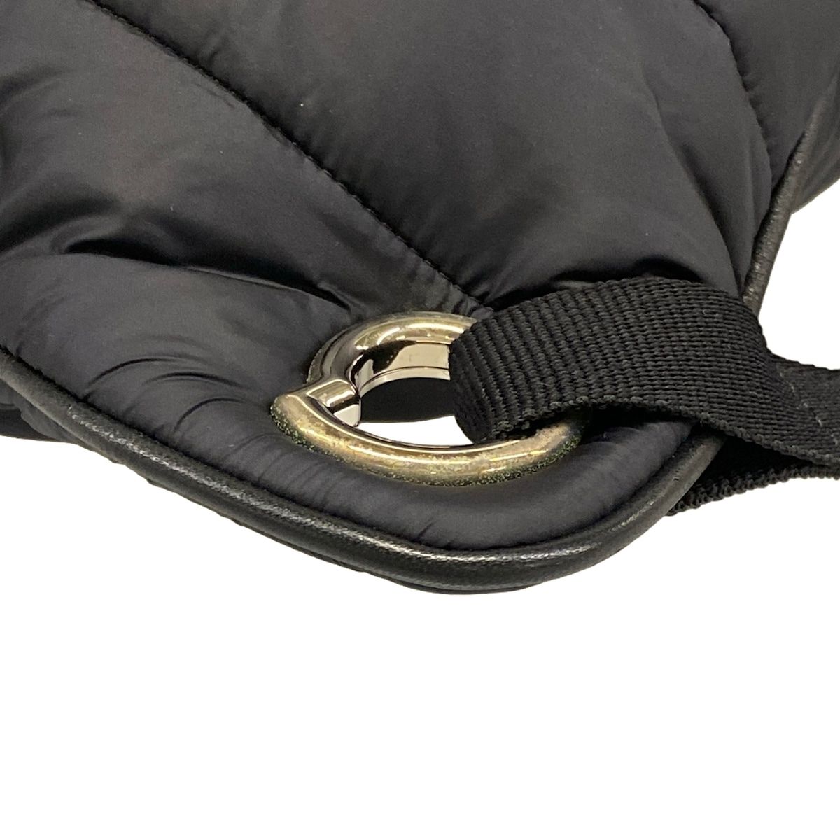 Moncler Backpack Kinly GM Black White Leather — view 6