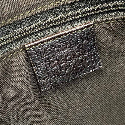 Gucci Tote Prince Beige Dark Brown Multi Leather — view 8