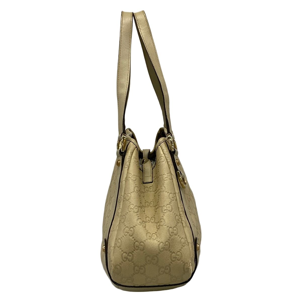 Gucci Tote Beige Leather — view 2