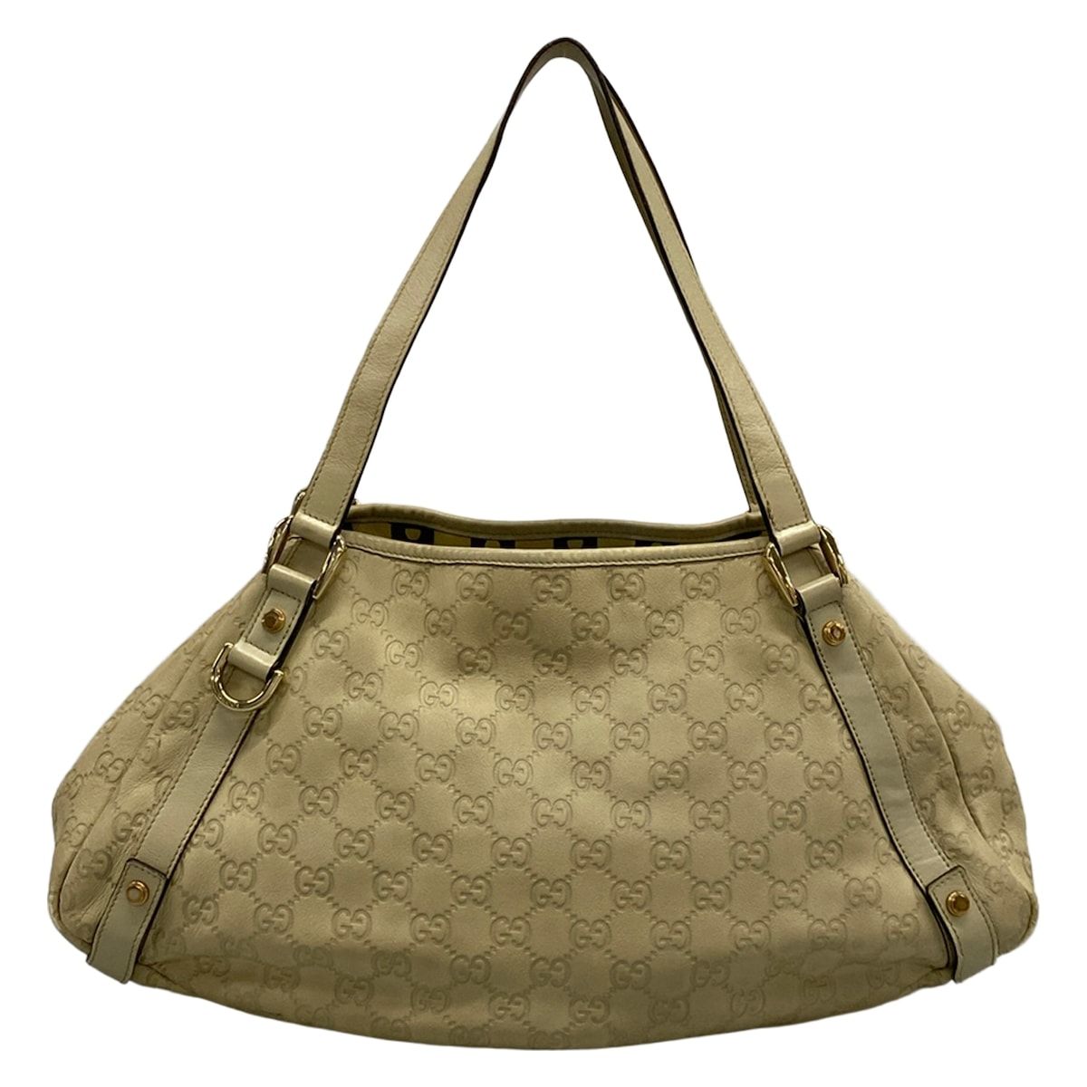 Gucci Tote Beige Leather