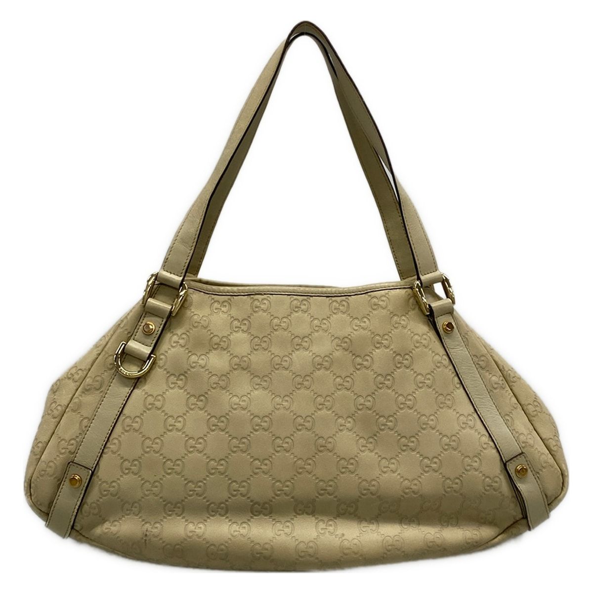 Gucci Tote Beige Leather — view 3