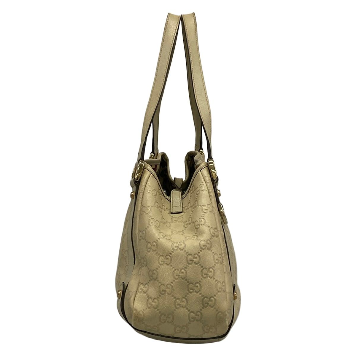 Gucci Tote Beige Leather — view 4