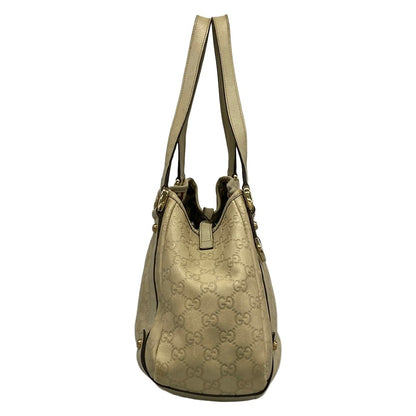 Gucci Tote Beige Leather — view 4