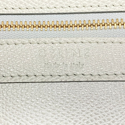 Celine Tote Small Vertical Cover Light Blue Red Leather — view 9
