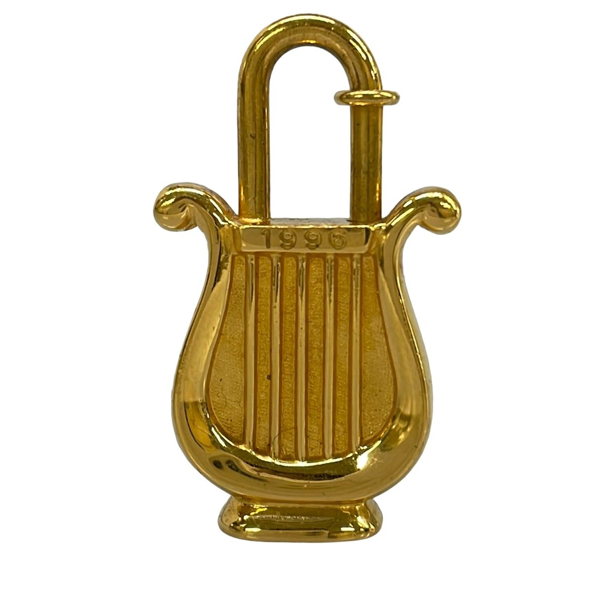 Hermes Key Holder Cadena Gold Harp Annee de la Musique — view 4