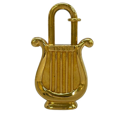Hermes Key Holder Cadena Gold Harp Annee de la Musique — view 4