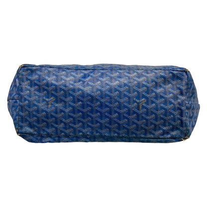 Goyard Tote Saint Louis PM Blue Leather — view 5