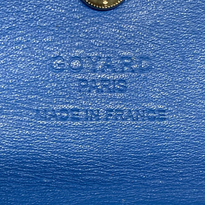 Goyard Tote Saint Louis PM Blue Leather — view 9