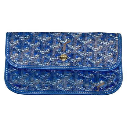 Goyard Tote Saint Louis PM Blue Leather — view 8