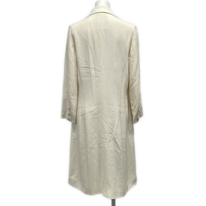 Chanel Coat 40 M Ivory Long Sleeve Spring Autumn — view 2