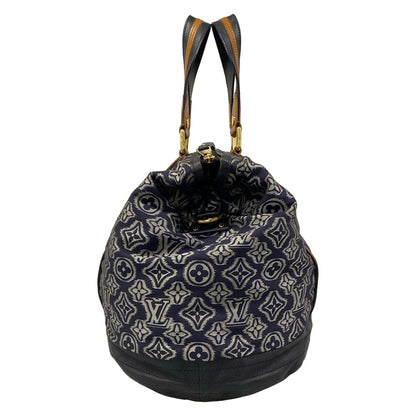 Louis Vuitton Handbag Collection Line Aviator Marine Wool Leather — view 2