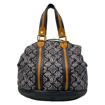 Louis Vuitton Handbag Collection Line Aviator Marine Wool Leather — view 3