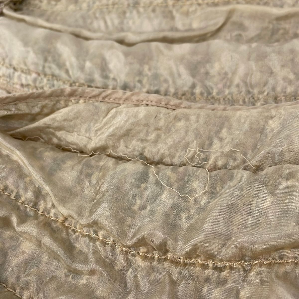 Prada Dress 38 S Beige Light Pink Dark Brown Sleeveless Knee Length Tweed — view 5