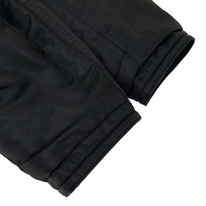 Louis Vuitton Coat 34 S Gp1 Black Dark Brown Beige Fleece Long Sleeve Reversible — view 6