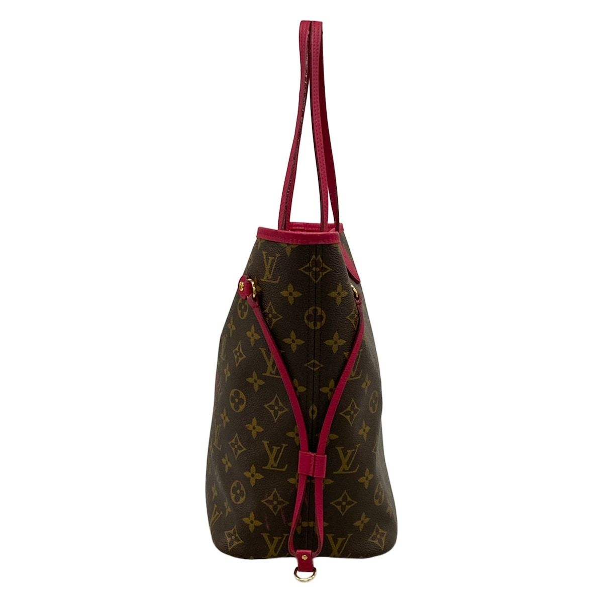 Louis Vuitton Tote Monogram Ikat Neverfull Rose Indien — view 4