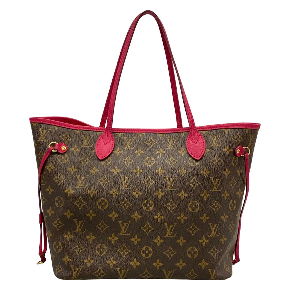 Louis Vuitton Tote Monogram Ikat Neverfull Rose Indien — view 3