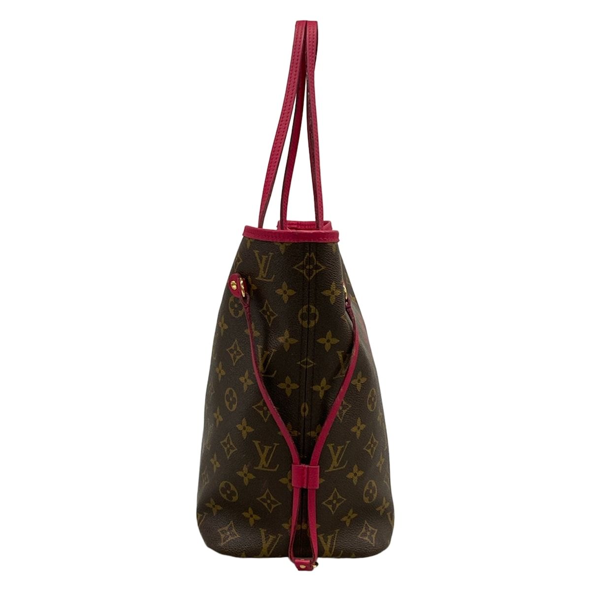 Louis Vuitton Tote Monogram Ikat Neverfull Rose Indien — view 2