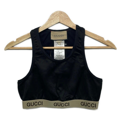 Gucci Tank Top XS Black Beige XS Fitness Wear