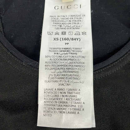 Gucci Tank Top XS Black Beige XS Fitness Wear — view 4