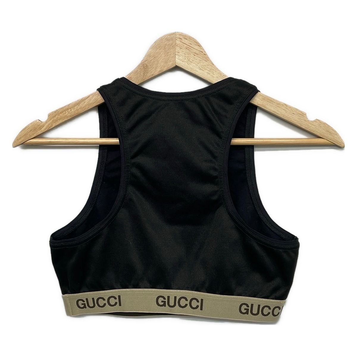 Gucci Tank Top XS Black Beige XS Fitness Wear — view 2