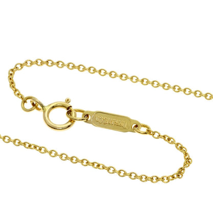 Tiffany & Co Chain Cross Heart Necklace 18k Yellow Gold — view 3
