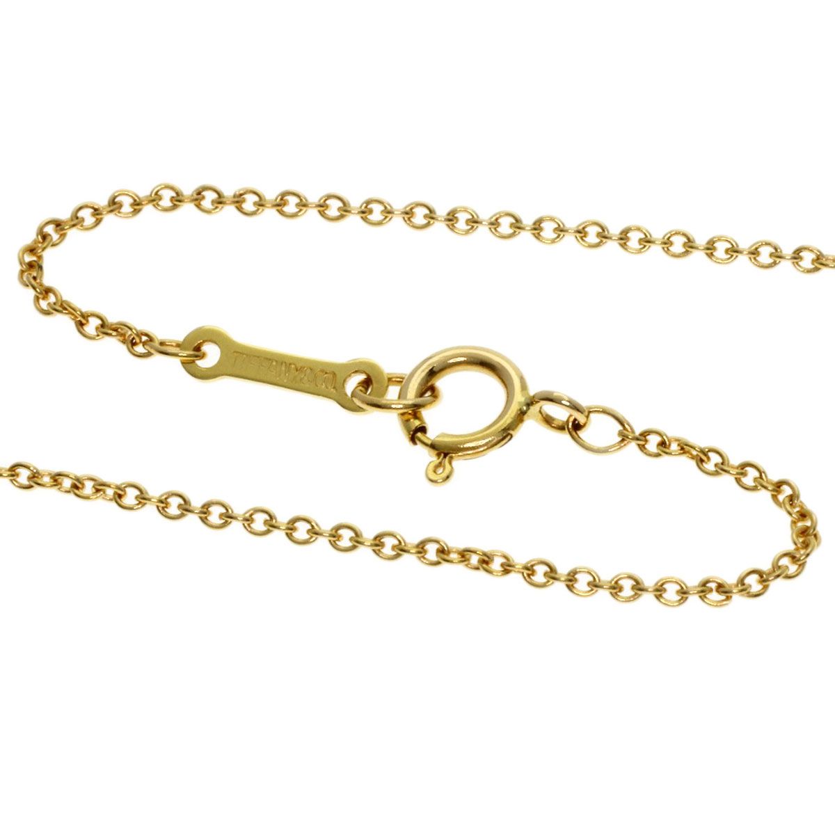 Tiffany & Co Teardrop Necklace 18k Yellow Gold — view 3