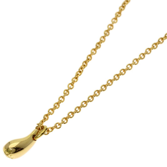 Tiffany & Co Teardrop Necklace 18k Yellow Gold