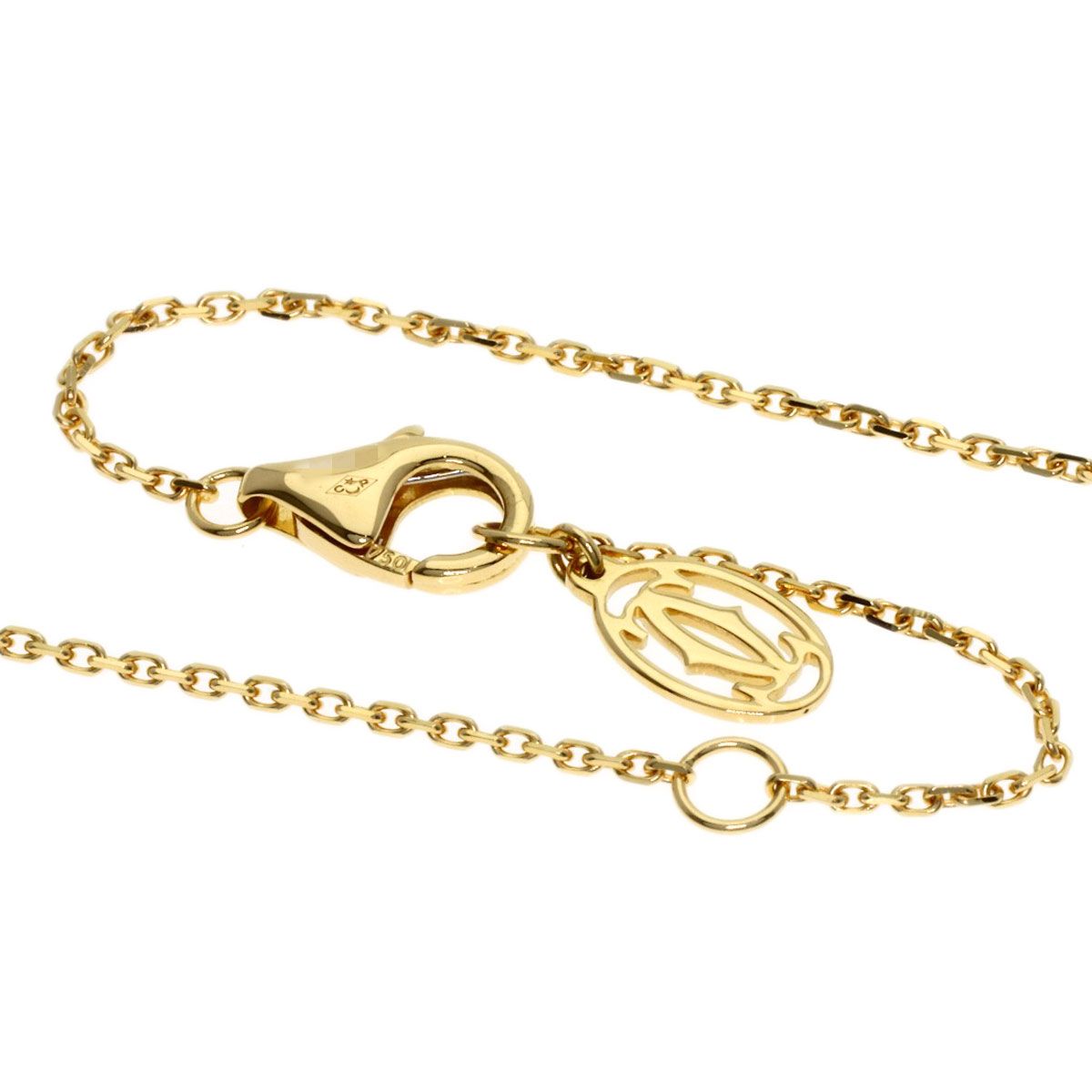 Cartier d'Amour Mini Diamond Necklace 18k Yellow Gold — view 3