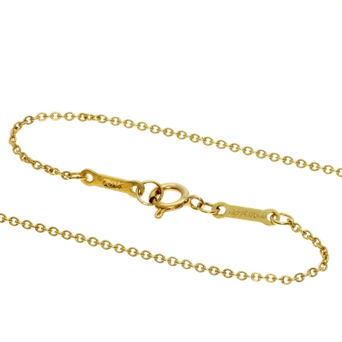 Tiffany & Co Double Teardrop Necklace 18k Yellow Gold — view 3