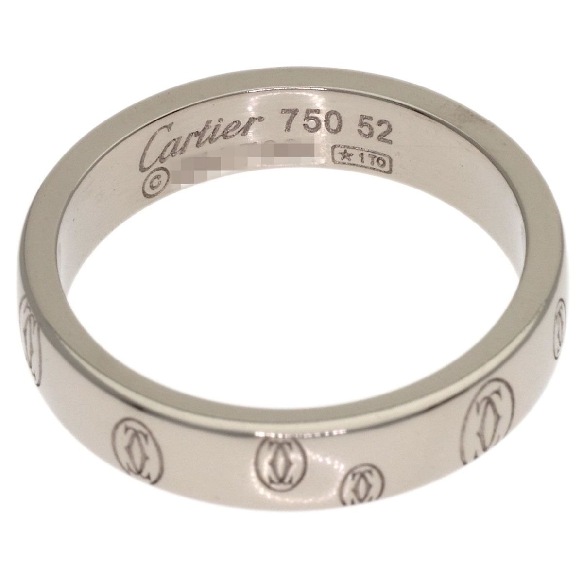 Cartier Happy Birthday 52 Ring 18k White Gold — view 4