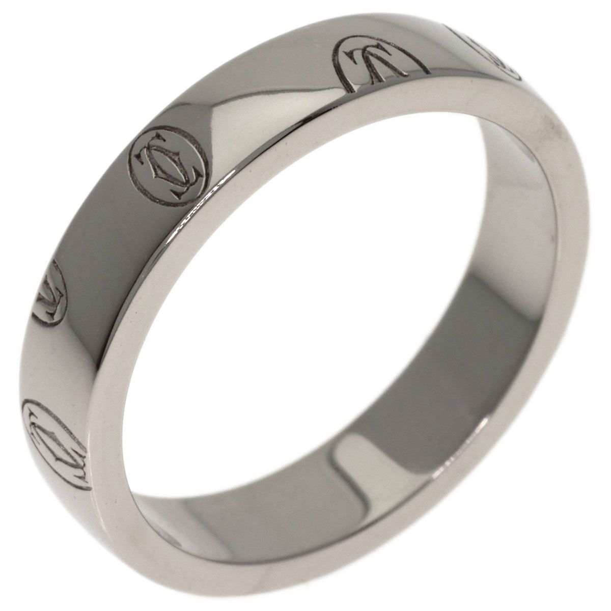 Cartier Happy Birthday 52 Ring 18k White Gold — view 2